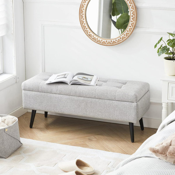 Corrigan Studio® Entryway Bench with Storage Bench for Bedroom Bench